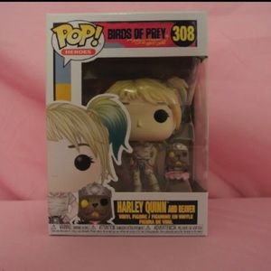 Funko Pop! Hero’s #308 - Harley Quinn and Beaver